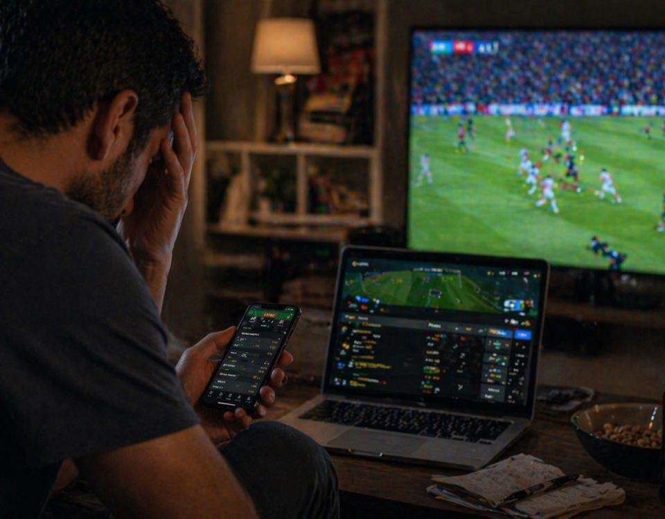 Quando apostas esportivas deixam o lazer e afetam o bem-estar