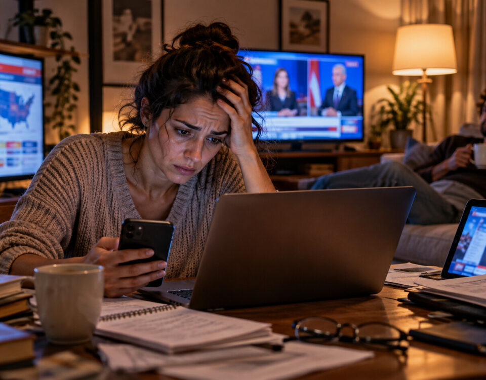 Eleições e ansiedade: quando acompanhar notícias vira excesso?
