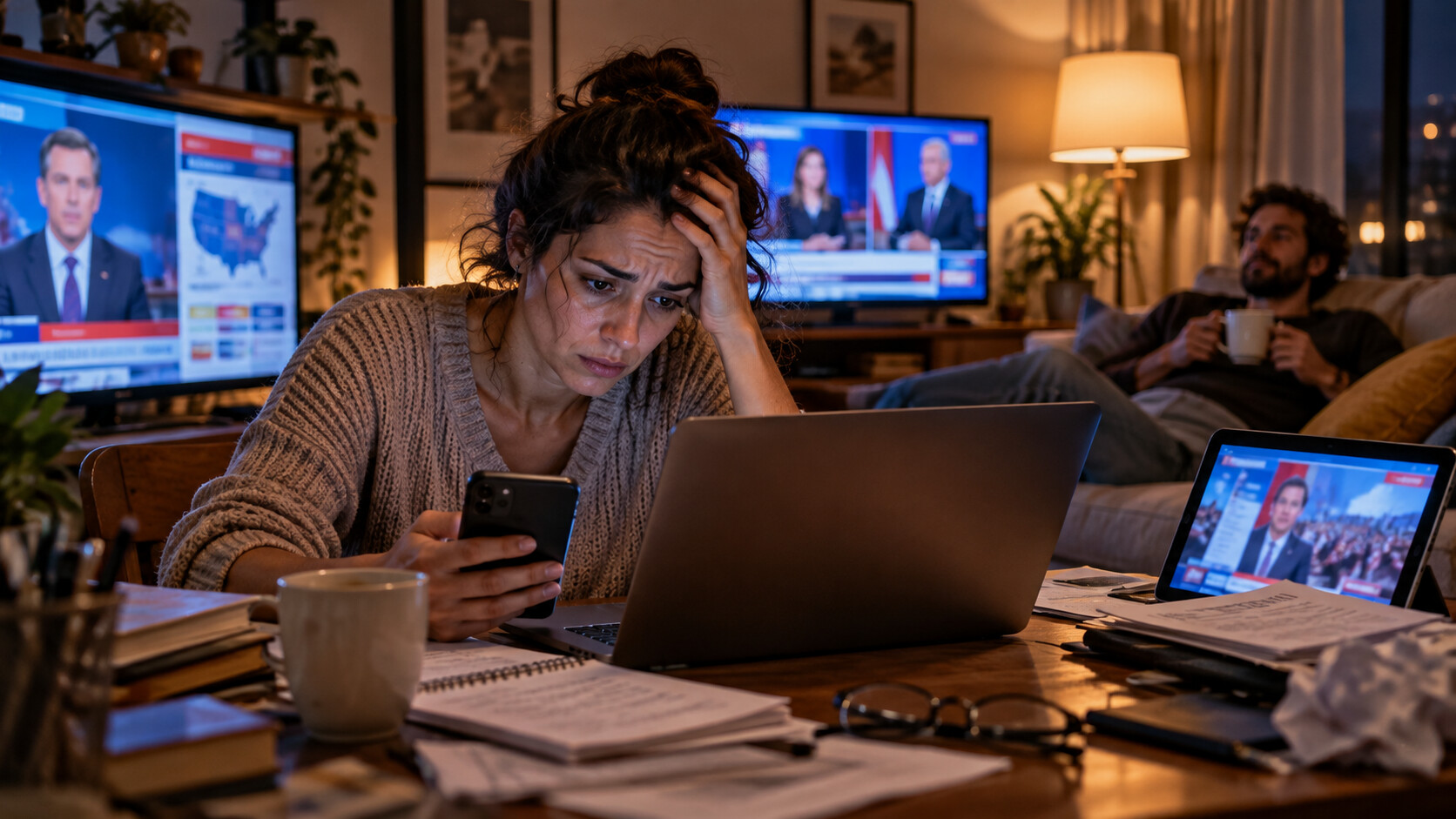 Eleições e ansiedade: quando acompanhar notícias vira excesso?